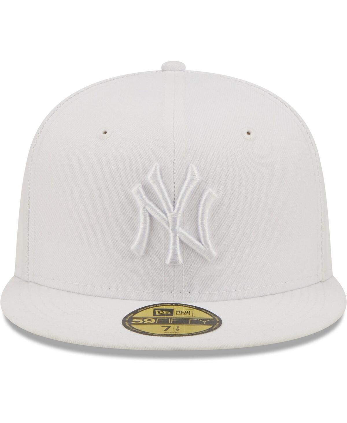 Men's New Era New York Yankeeson59FIFTY Fitted Hat - White