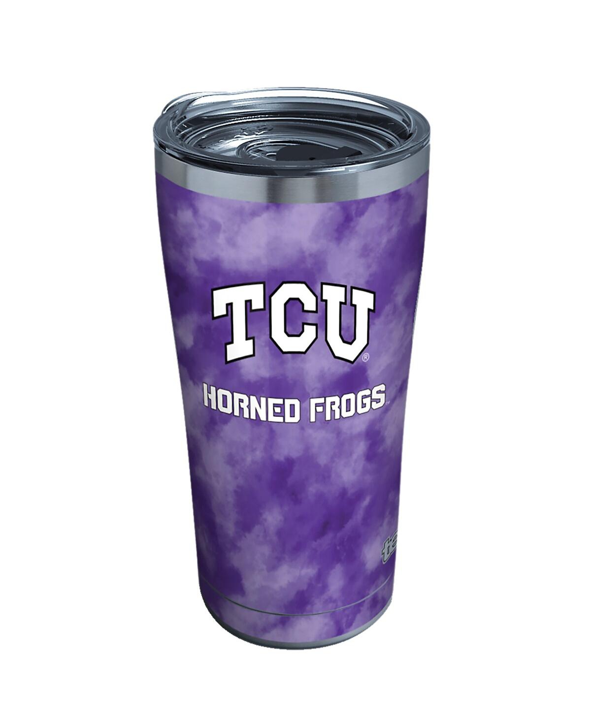 Tervis Tumbler Tcu Horned Frogs 20oz. Tie-dye Stainless Steel Tumbler In No Color