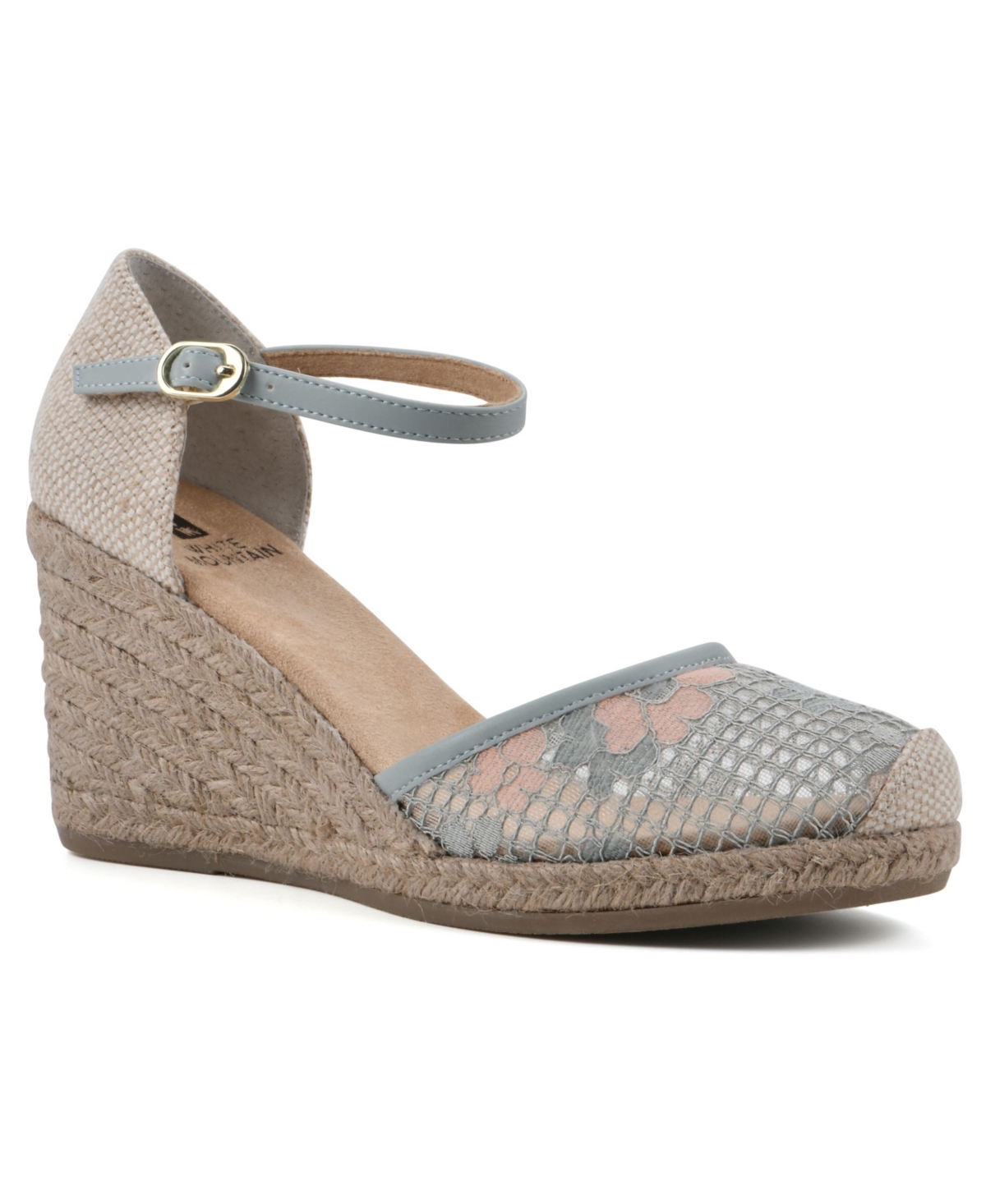 White mountain espadrille wedges hot sale