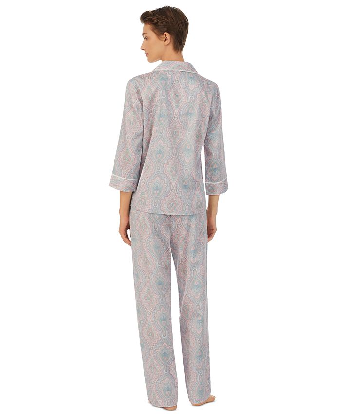 Lauren Ralph Lauren Petite PaisleyPrint Pajamas Set Macy's