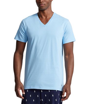 Polo Ralph Lauren Men's Classic-Fit Cotton V-Neck T-Shirt, 3-Pack & Reviews  - Underwear & Socks - Men - Macy's