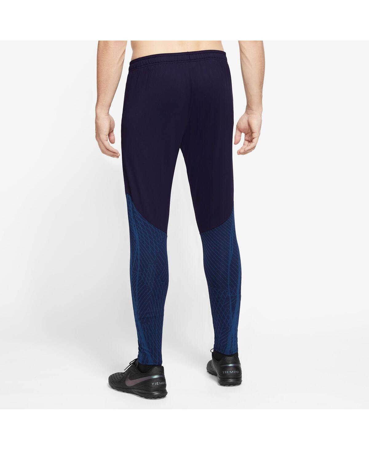 Nike Men's  Navy Brazil National Team Strike Performace Track Pants In Navy