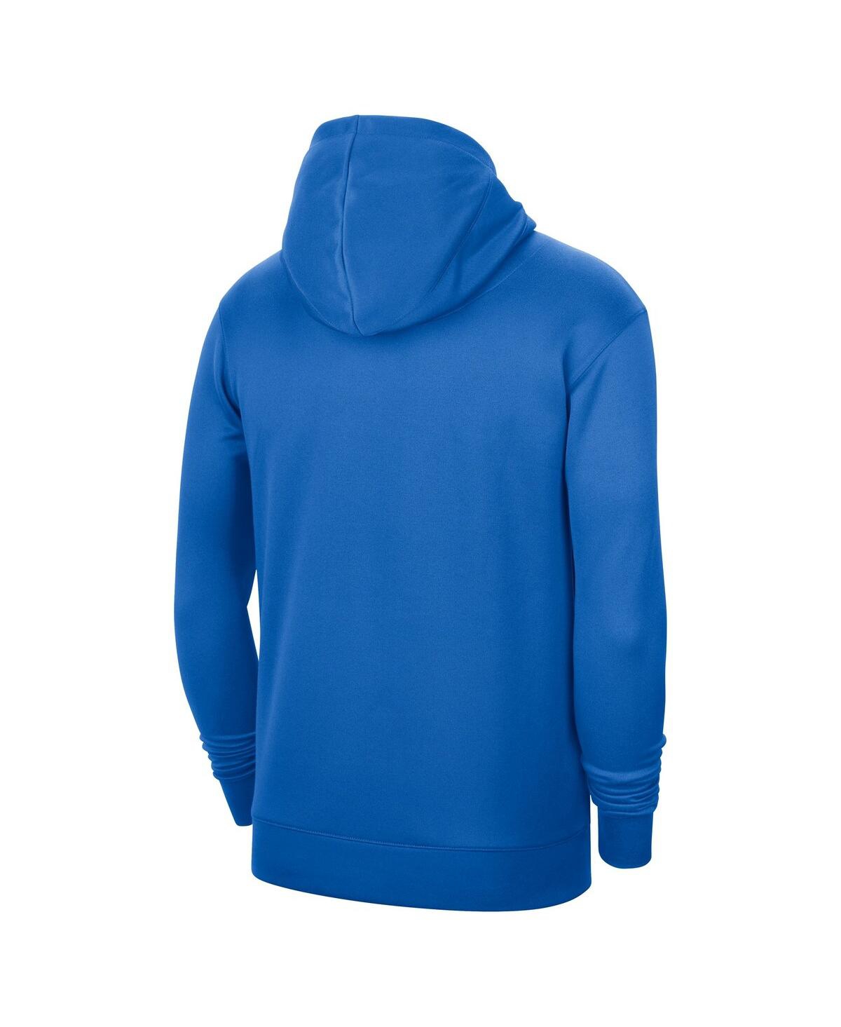 Shop Jordan Men's  Blue Ucla Bruins Team Basketball Spotlight Performance Pullover Hoodie