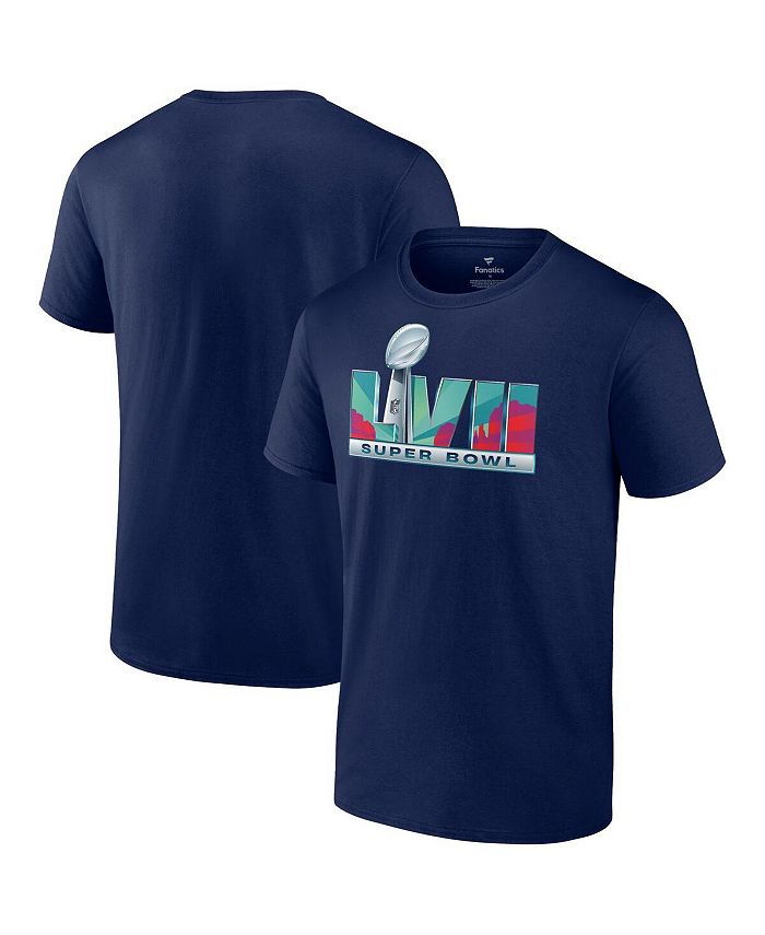 Men's Branded Navy Super Bowl LVII 2023 SB Logo T-shirt