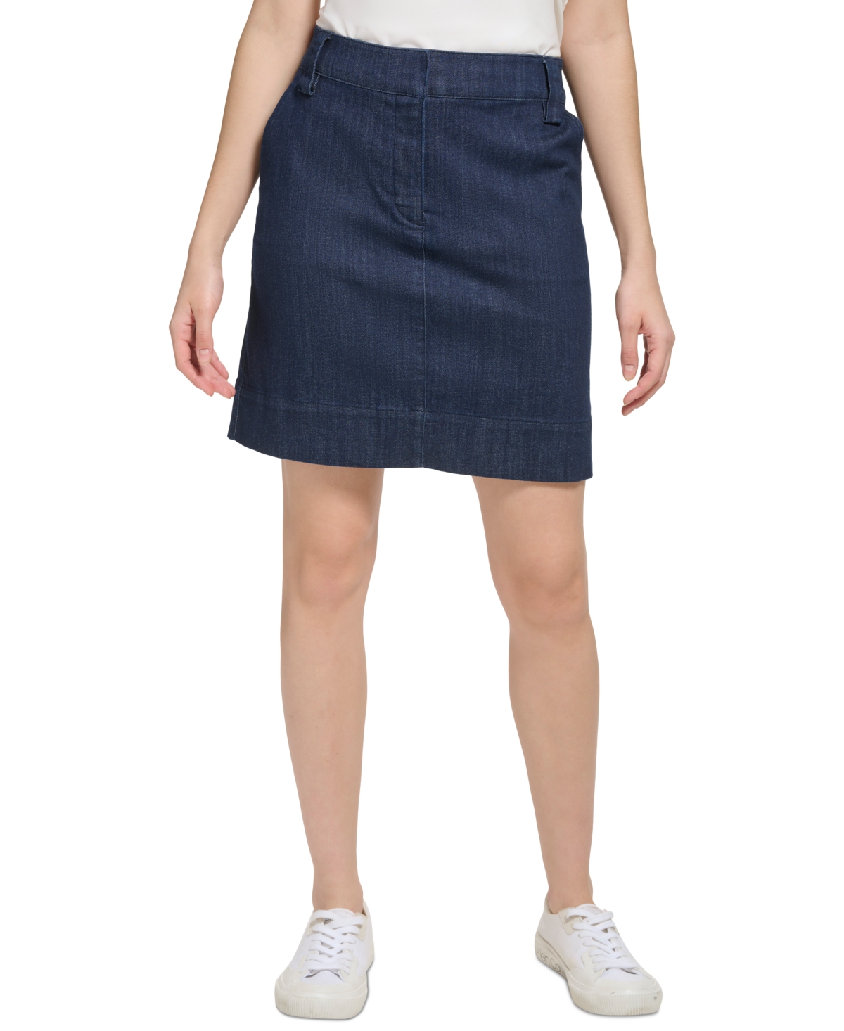 Calvin klein indigo skirt clearance