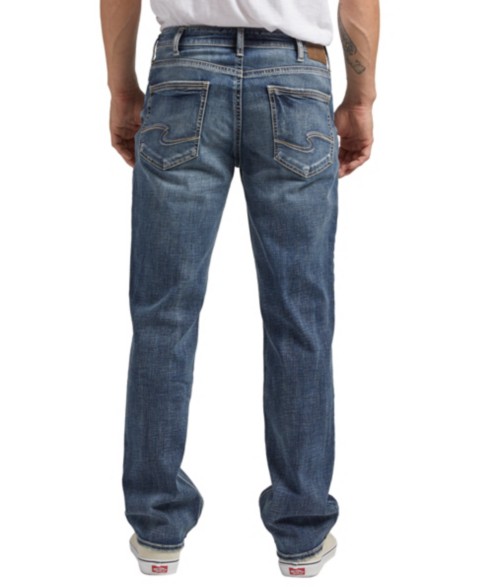 Мужские джинсы Silver Jeans Co. Men's Grayson Classic Fit Straight Leg Jeans