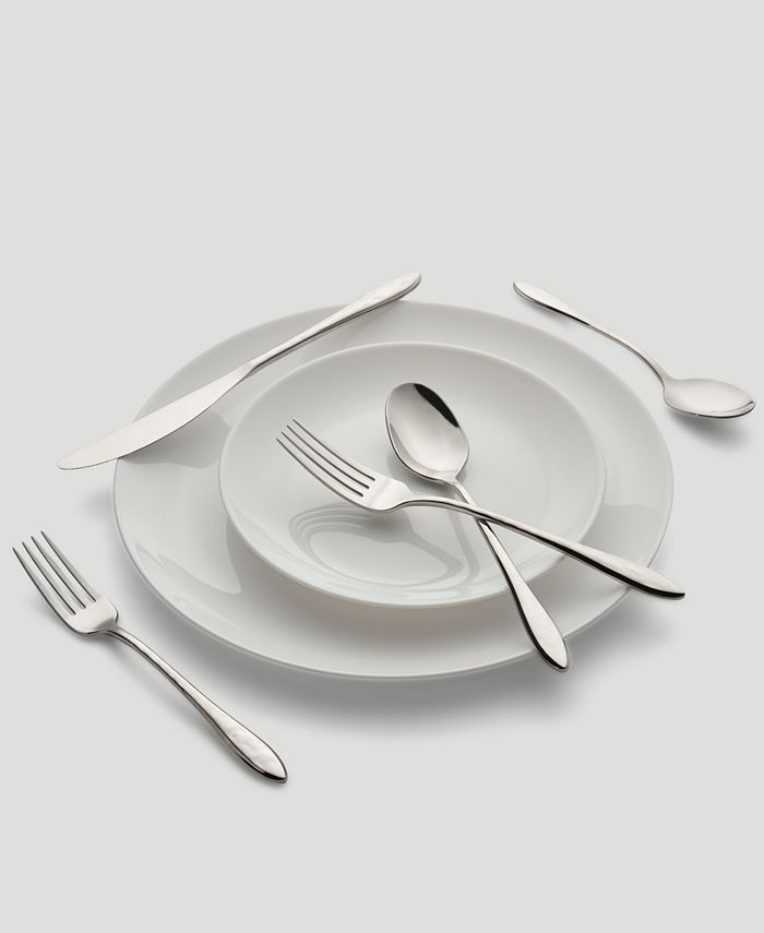 Cambridge Silversmiths Devyn Textured Mirror 20Piece 18/10 Stainless