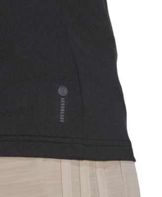 Women's Training Moisture-Wicking Logo V-Neck T-Shirt