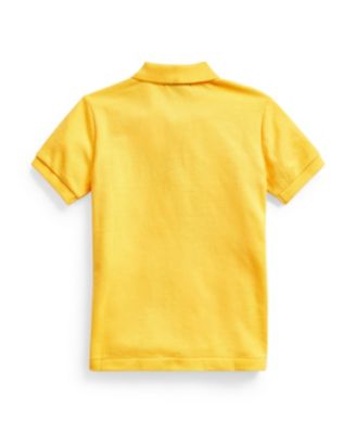 Toddler and Little Boys Cotton Mesh Polo Shirt