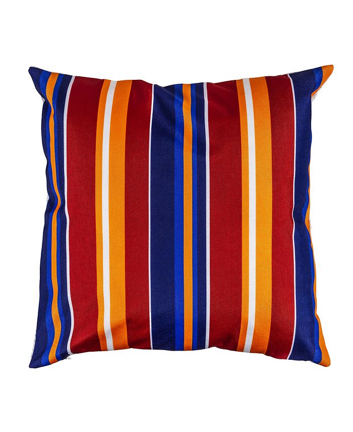 Evergreen Americana Floral Wreath Outdoor Pillow Cover Macy's