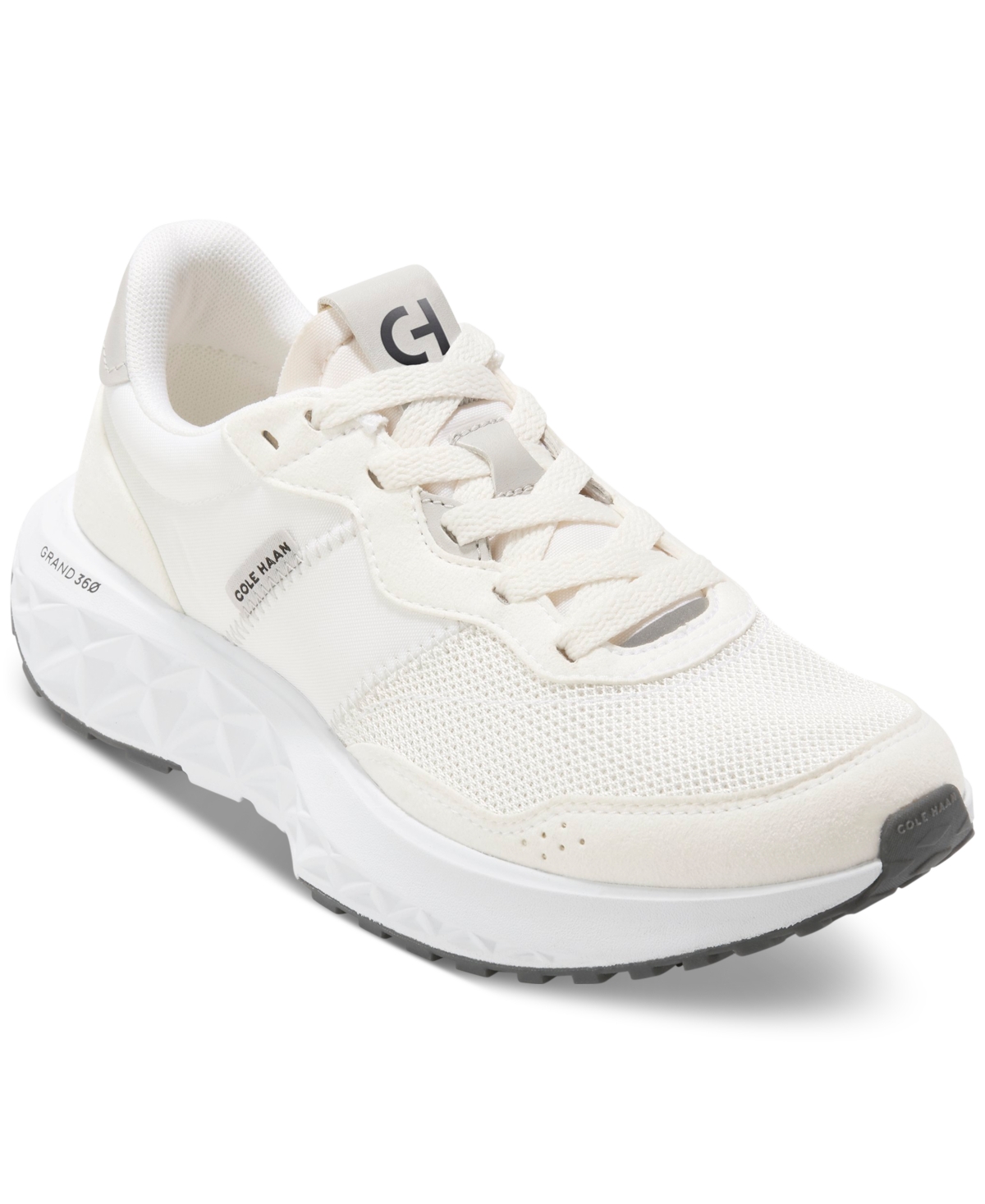 Shop Cole Haan Women's Zerogrand All Day Runner Sneakers In Optic White
