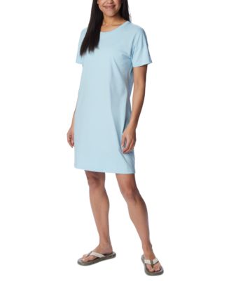 white christmas dresses Black T-Shirt Dress Organic Cotton main image 1