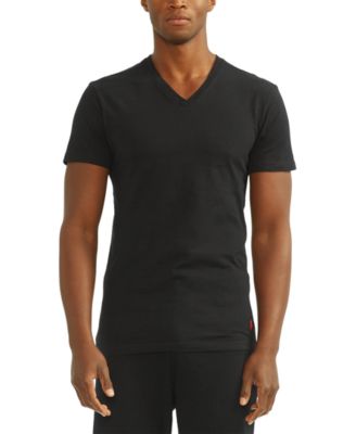 Men's Slim Fit V-Neck Undershirt, 3-Pack