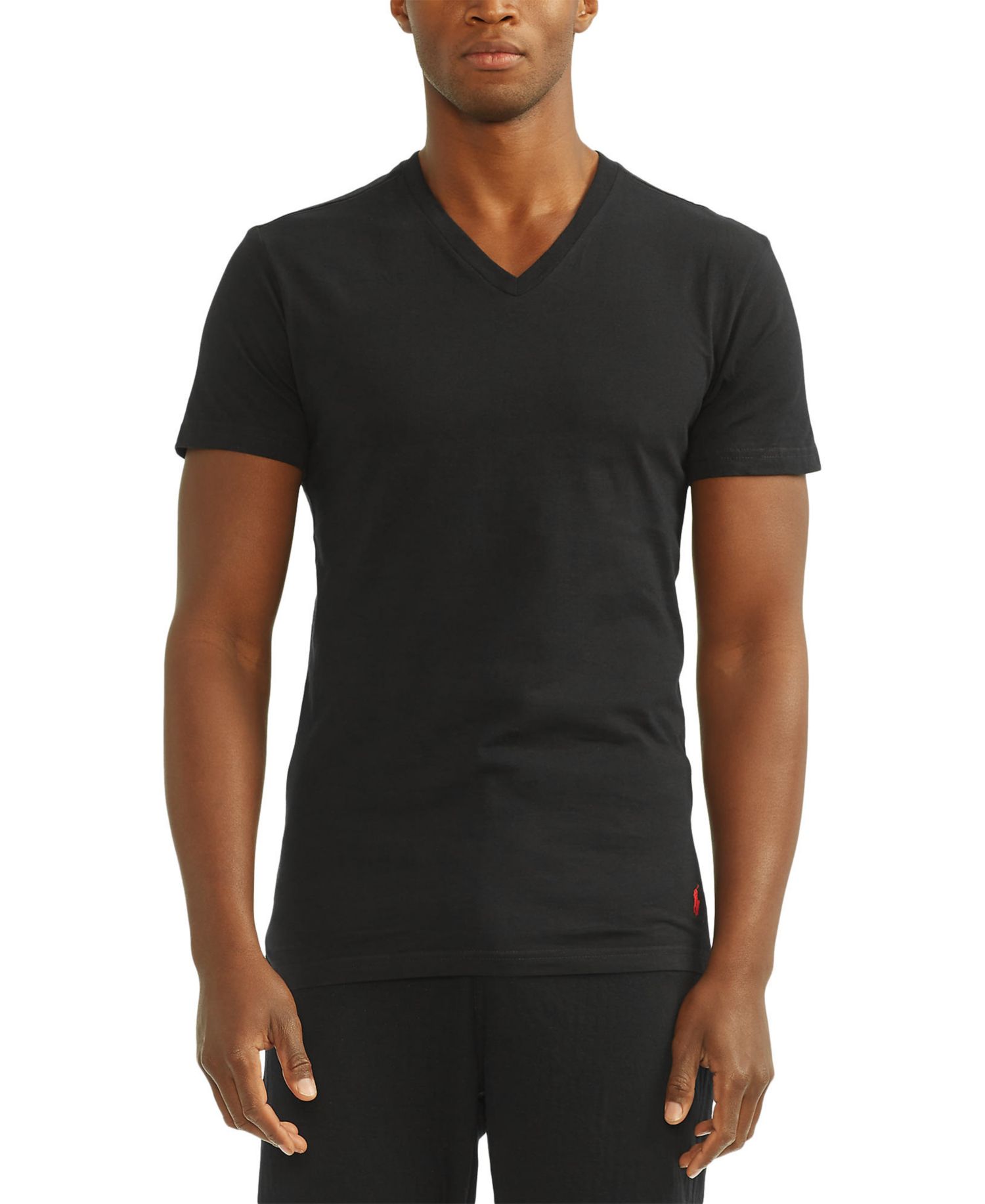 Men's 3-Pack Slim Fit V-Neck Undershirts