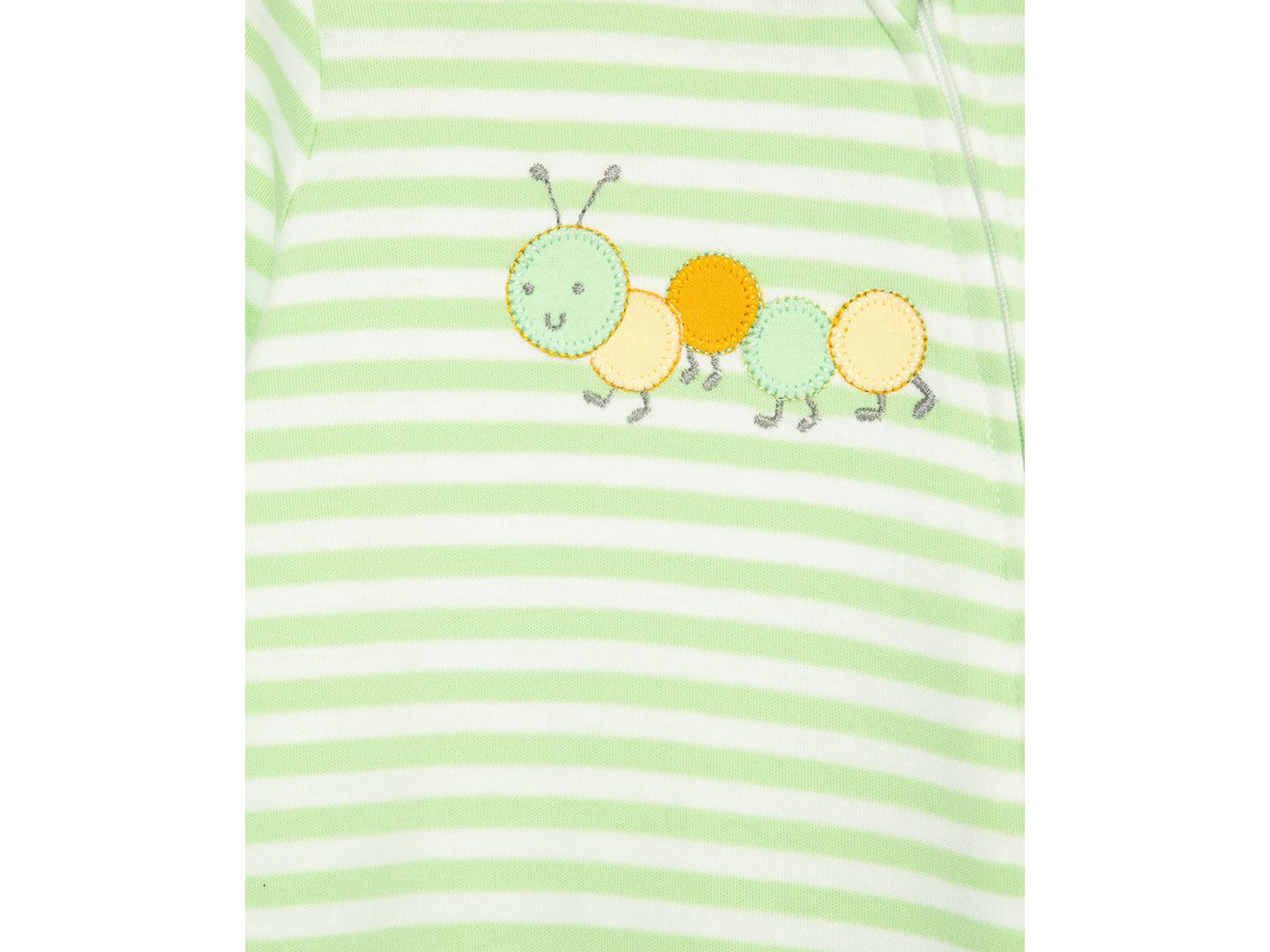 Комплекты Little Me Or Caterpillar Coverall and Hat, 2 Piece Set для малышей, цвет: Зелёный — фото 3