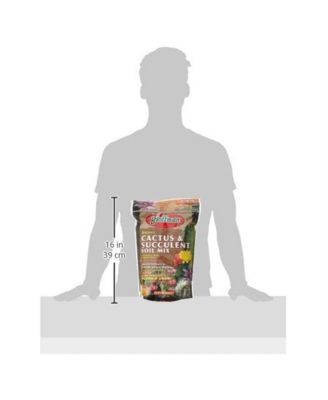 Hoffman 10404 4 Quarts Organic Cactus and Succulent Soil Mix