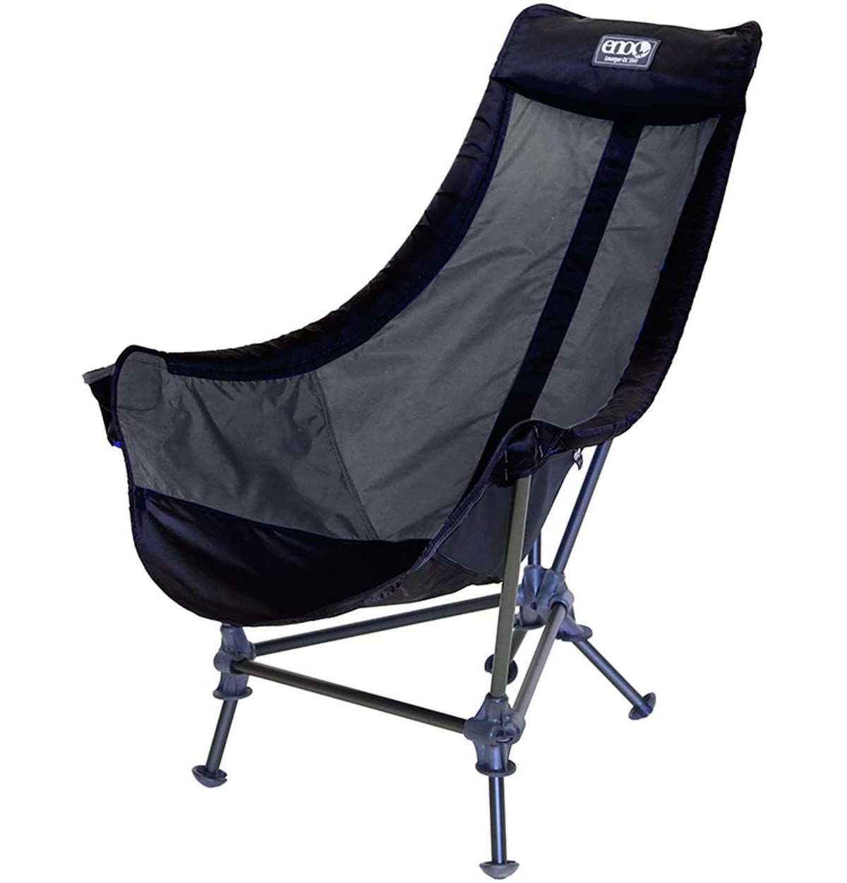 Lounger Dl Chair - Portable Outdoor Hiking, Backpacking, Beach, Camping, and Festival Chair - Black/Charcoal - Black/Charcoal