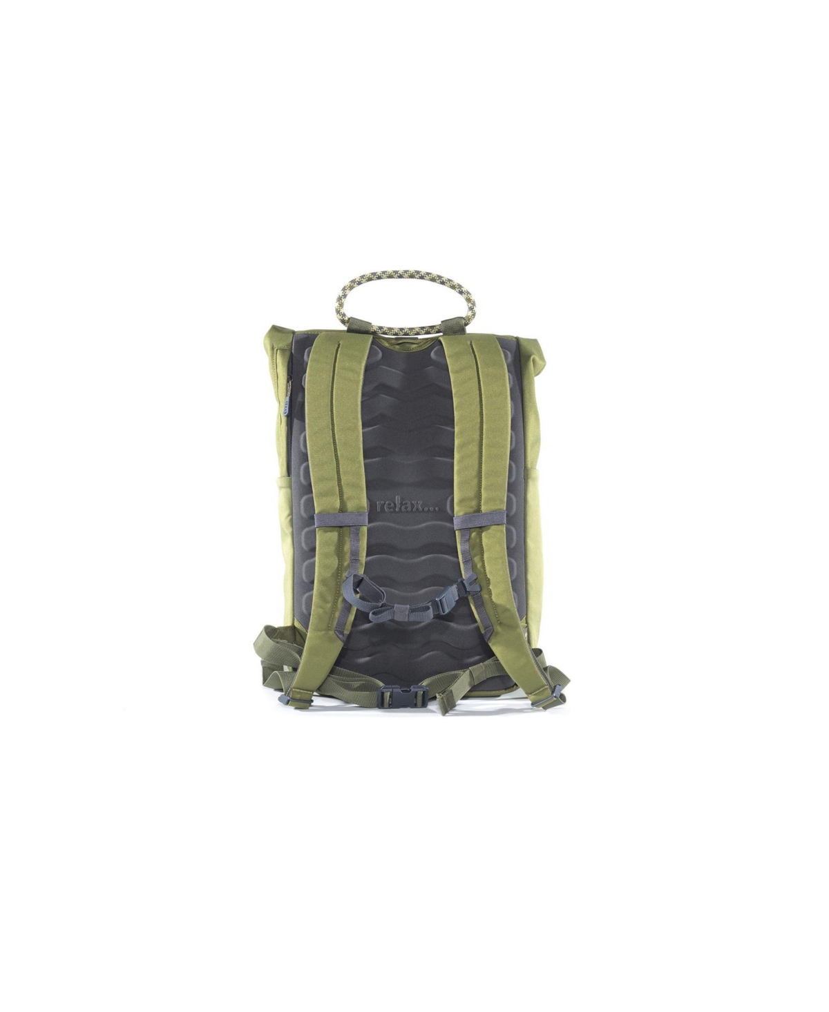 Eno Roan Rolltop Pack - 20L Outdoor Backpack for Men and Women - For Hiking, Camping, Backpacking, Beach, and Festivals -- Moss