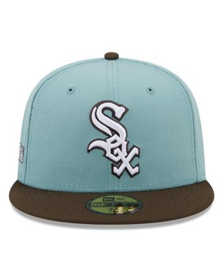 Men's Light Blue, Brown Chicago White Sox 2005 World Series Beach Kiss 59FIFTY Fitted Hat