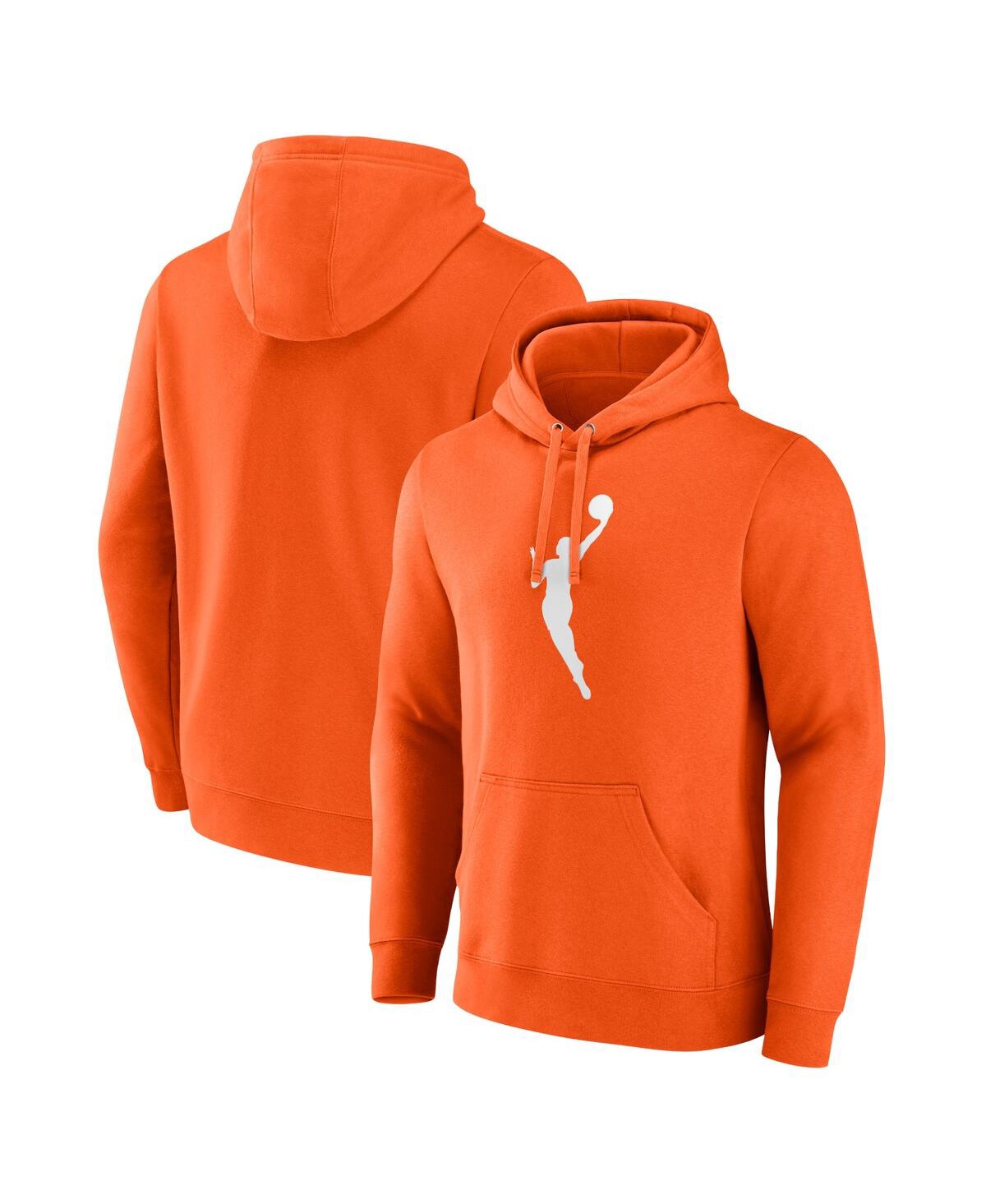 Men's FanaticsWnba Primary Logo Pullover Hoodie - Orange