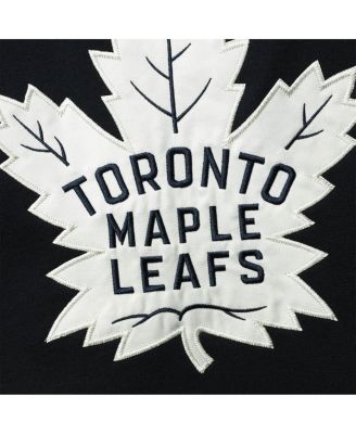 Men's Auston Matthews Blue Toronto Maple Leafs Player Name and Number Lacer Pullover Hoodie