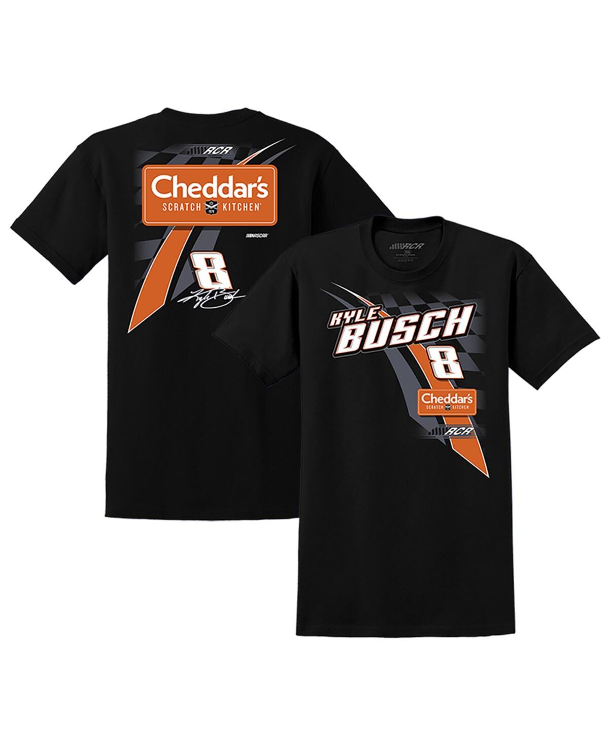 Richard Childress Racing Team Collection Men's  Black Kyle Busch Cheddar's Lifestyle T-shirt