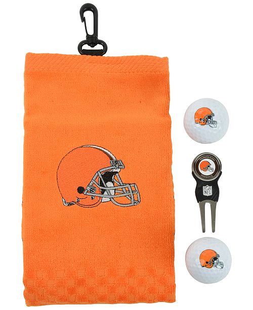 Team Golf Cleveland Browns Golf Towel Gift Set & Reviews Bath Towels Bed & Bath Macy's