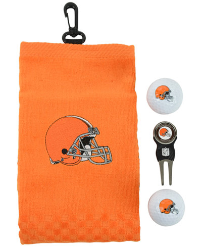 Team Golf Cleveland Browns Golf Towel Gift Set
