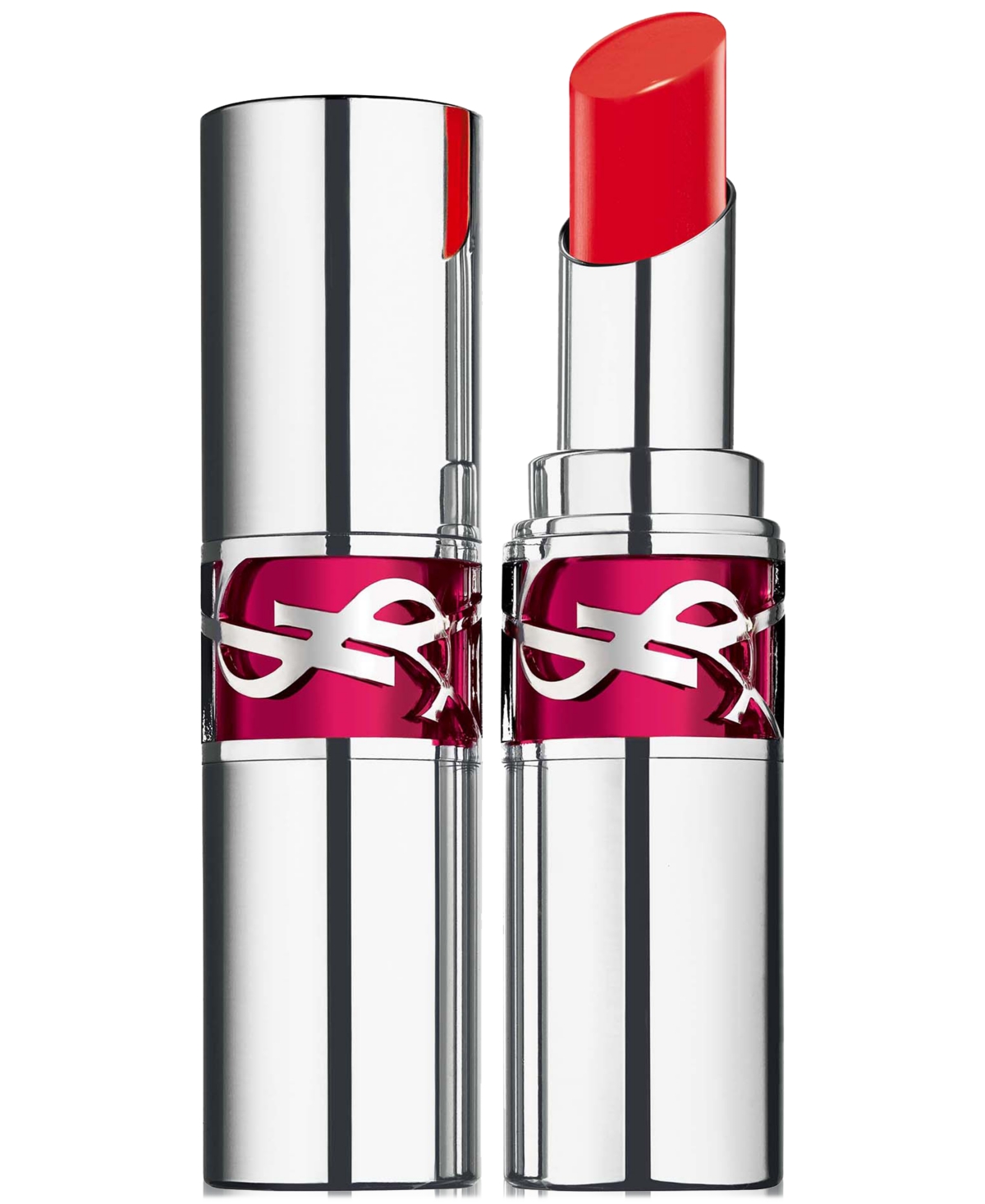 Saint Laurent Candy Glaze Lip Gloss Stick In Red Crush