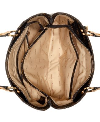 Noelle 4-G Logo Basique Double Compartment Tote