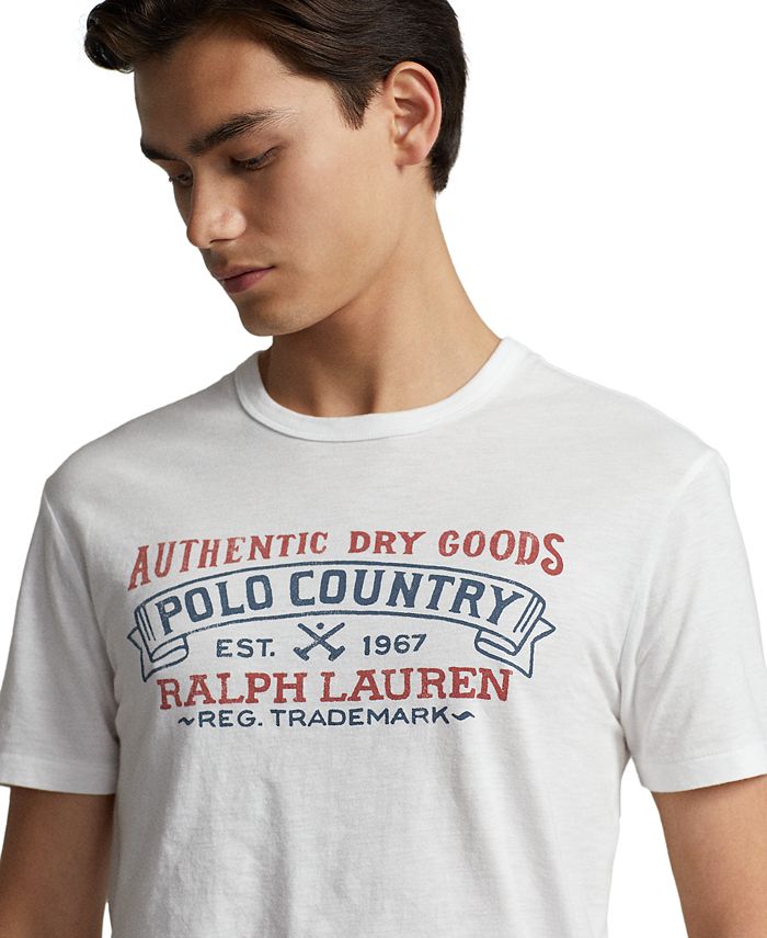 Men's Polo Ralph Lauren Classic Fit Logo Jersey T-Shirt Rustic Navy main image 0