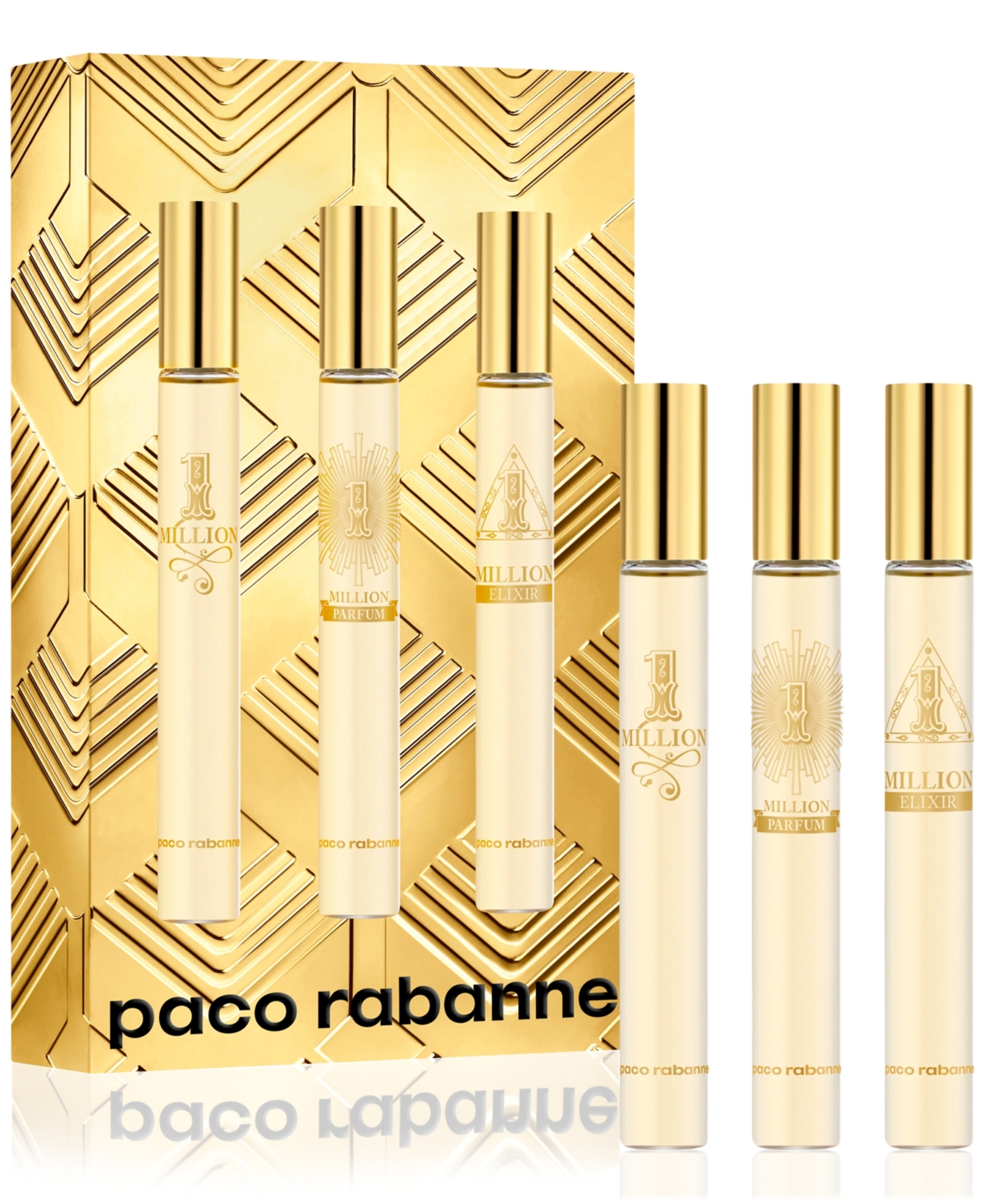 Paco Rabanne Men's 3-pc. 1 Million Travel Spray Gift Set