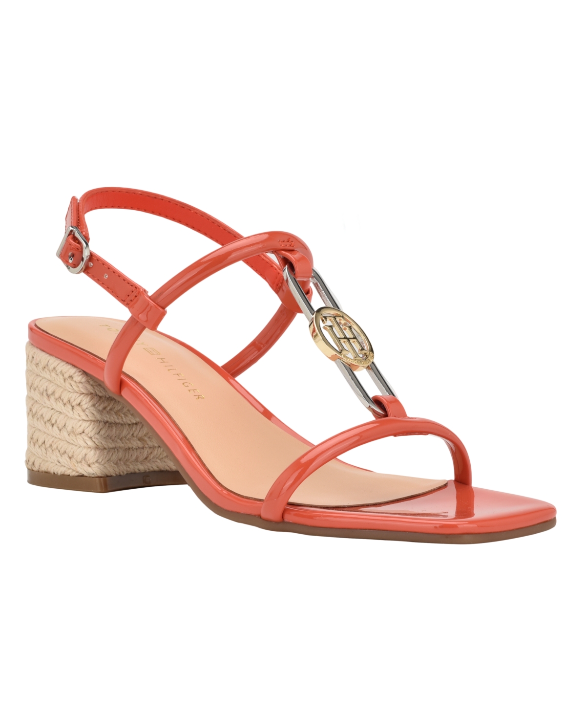 Tommy Hilfiger Women s Cones Block Heeled Sandals Women s Shoes In