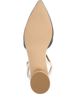 Women's Brynn Block Heel Pointed Toe Flats