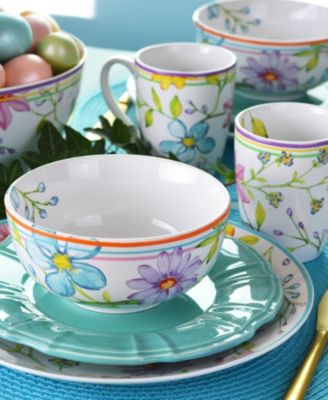 Charlotte 16 Pc. Dinnerware Set, Service for 4