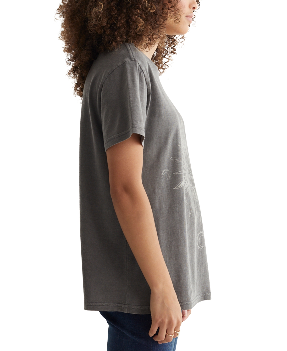 Lucky Brand Women's Graphic Print Cotton T-Shirt