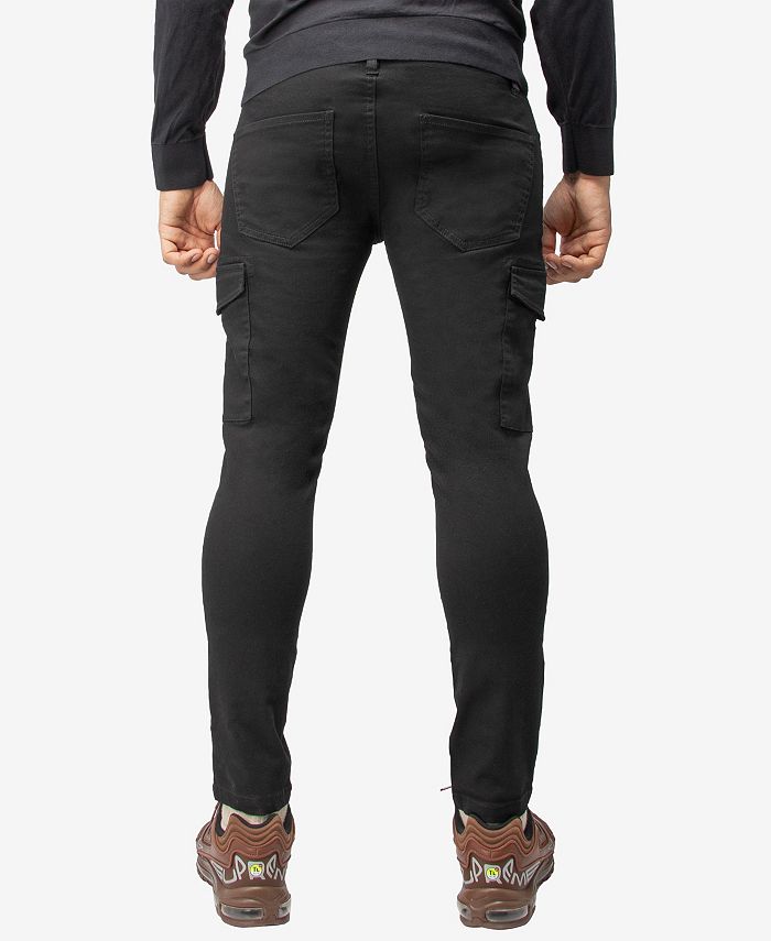 X-Ray Men's Slim Fit Commuter Chino Pant with Cargo Pockets - Macy's