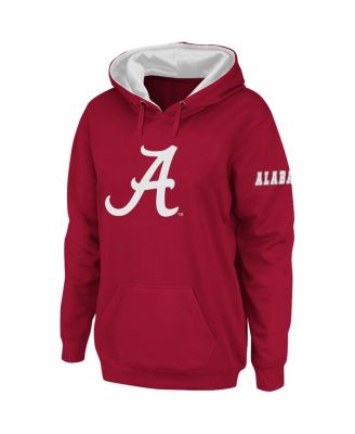 Women's Crimson Alabama Crimson Tide Big Logo Pullover Hoodie