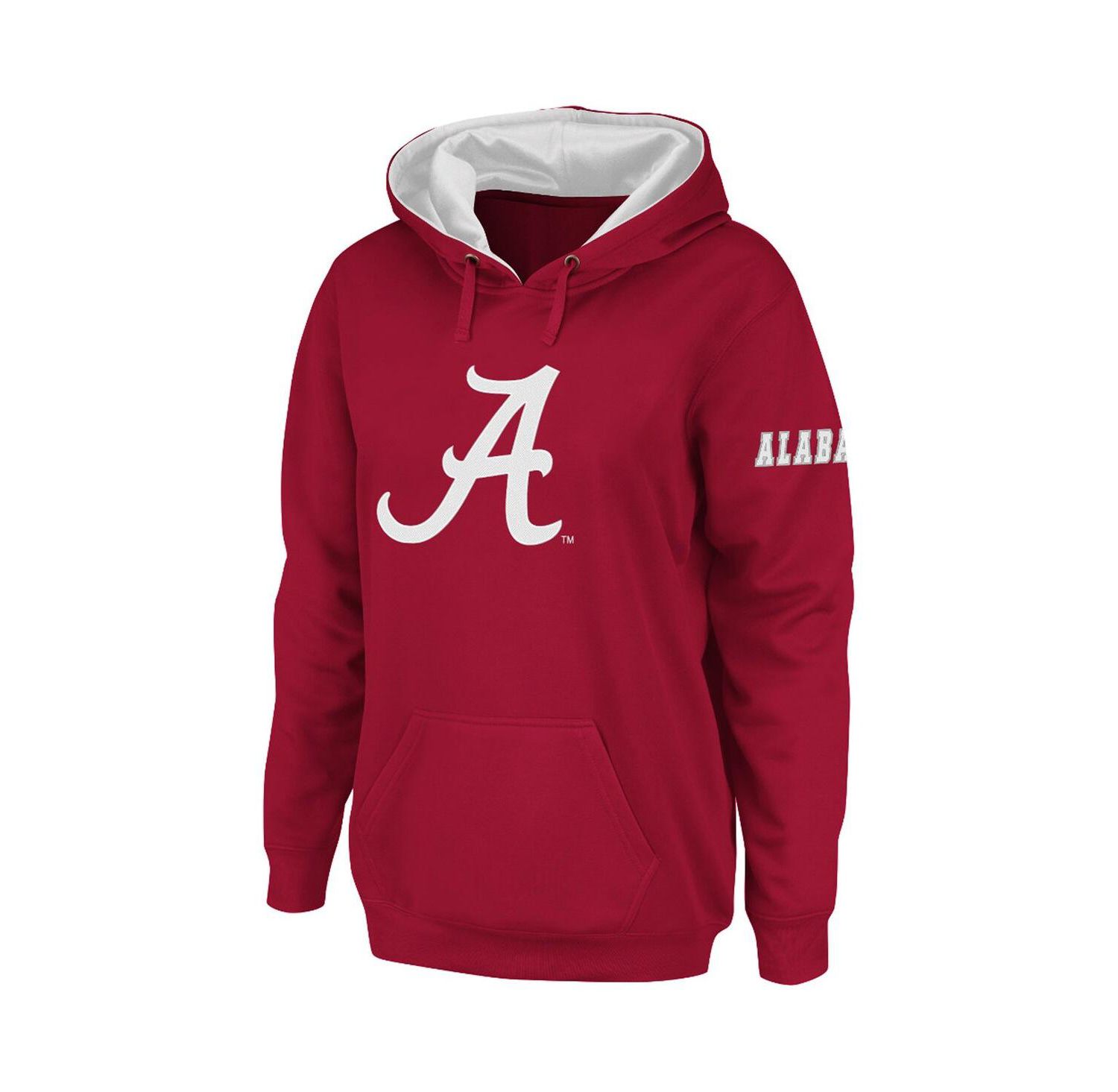 Women's Crimson Alabama Crimson Tide Big Logo Pullover Hoodie