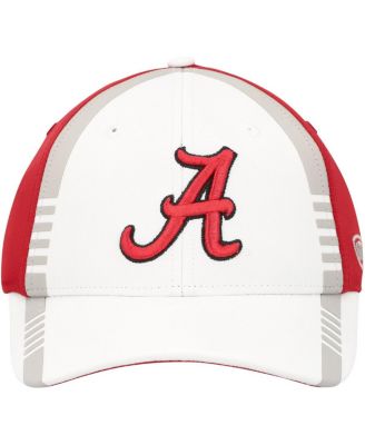 Men's White, Crimson Alabama Crimson Tide Iconic Flex Hat