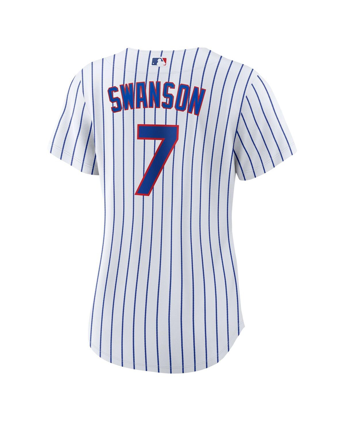Women's Nike Dansby Swanson Royal Chicago Cubs Home Replica Player Jersey - Royal