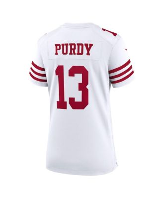 Women's Brock Purdy White San Francisco 49ers Game Player Jersey