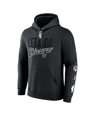 Men's Black Chicago White Sox Bases Loaded Pullover Hoodie