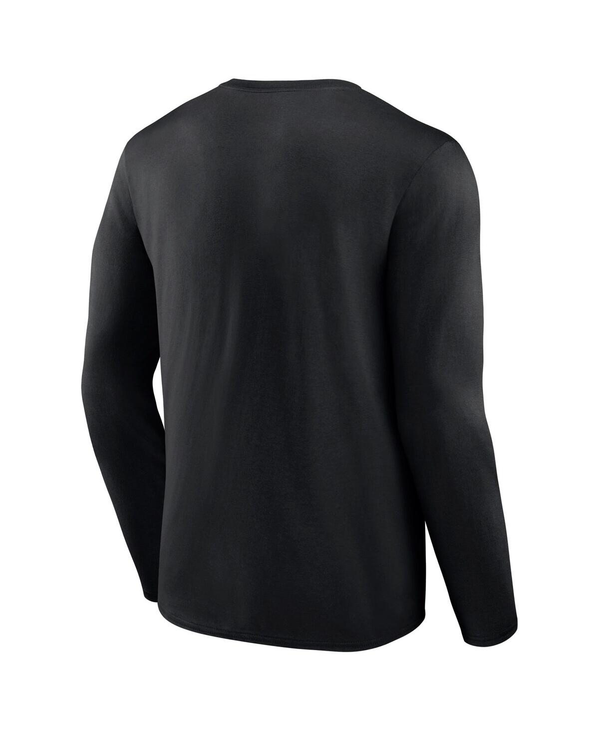 Louisville Cardinals Fanatics Branded Modern Two-Hit Long Sleeve T-Shirt -  Black