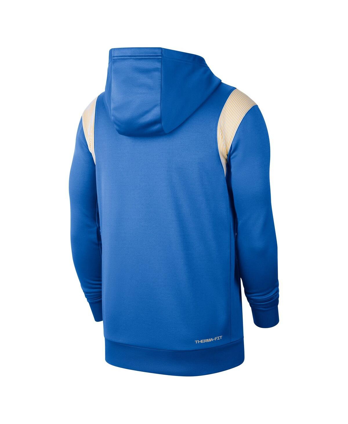 Shop Nike Men's  Blue Ucla Bruins 2022 Game Day Sideline Performance Pullover Hoodie