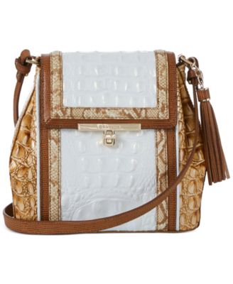 Brahmin - Margo Dune Alamosa Leather Crossbody