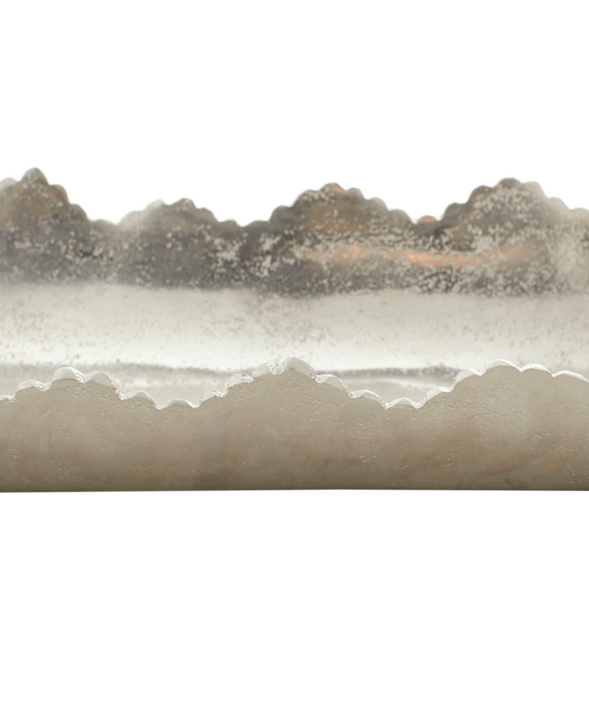 Rosemary Lane Aluminum Live Edge Tray, 36