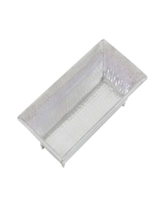 Rosemary Lane Aluminum Tray, Set of 3, 24", 21", 18" W