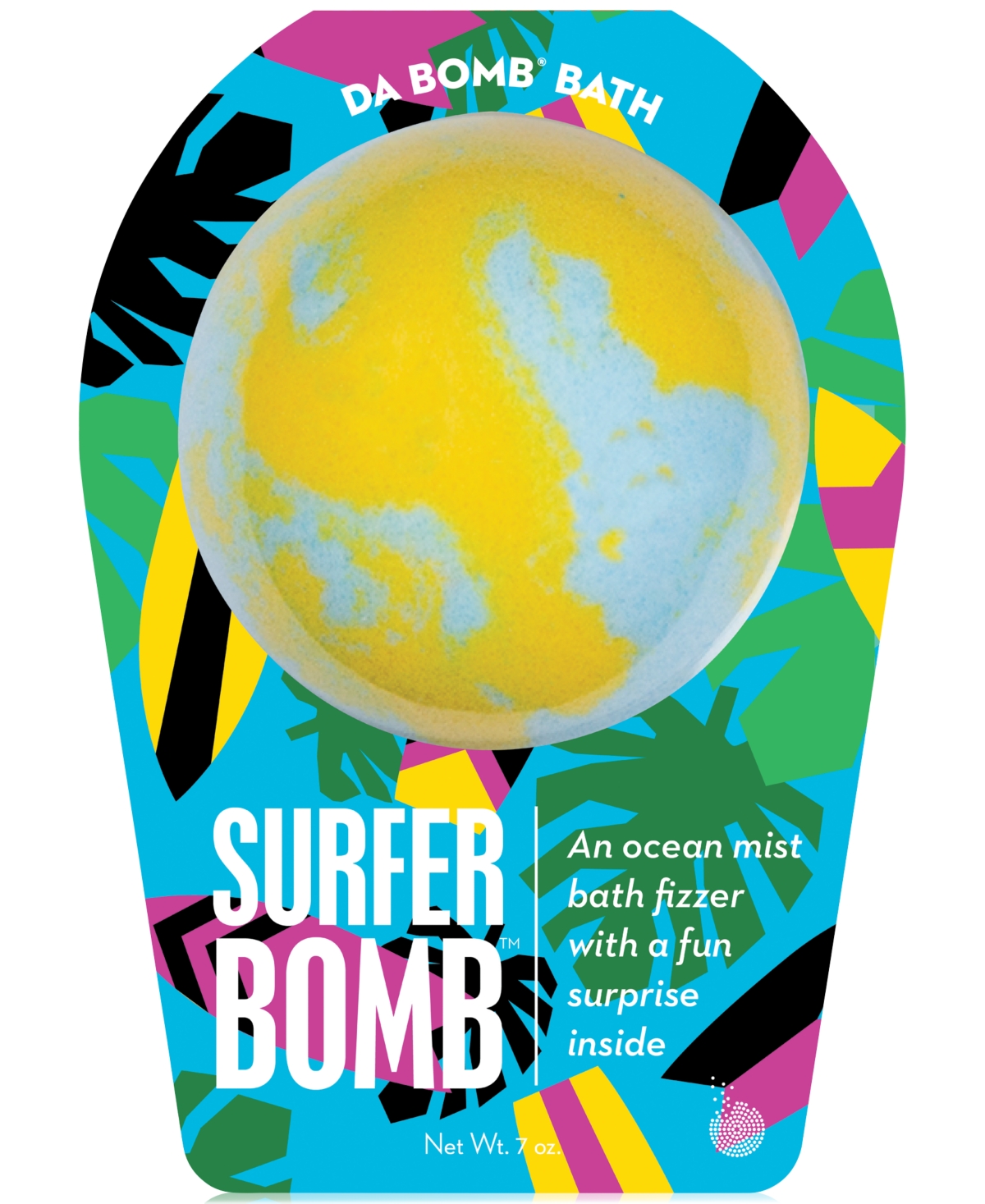 Da Bomb Surfer Bath Bomb, 7 Oz.