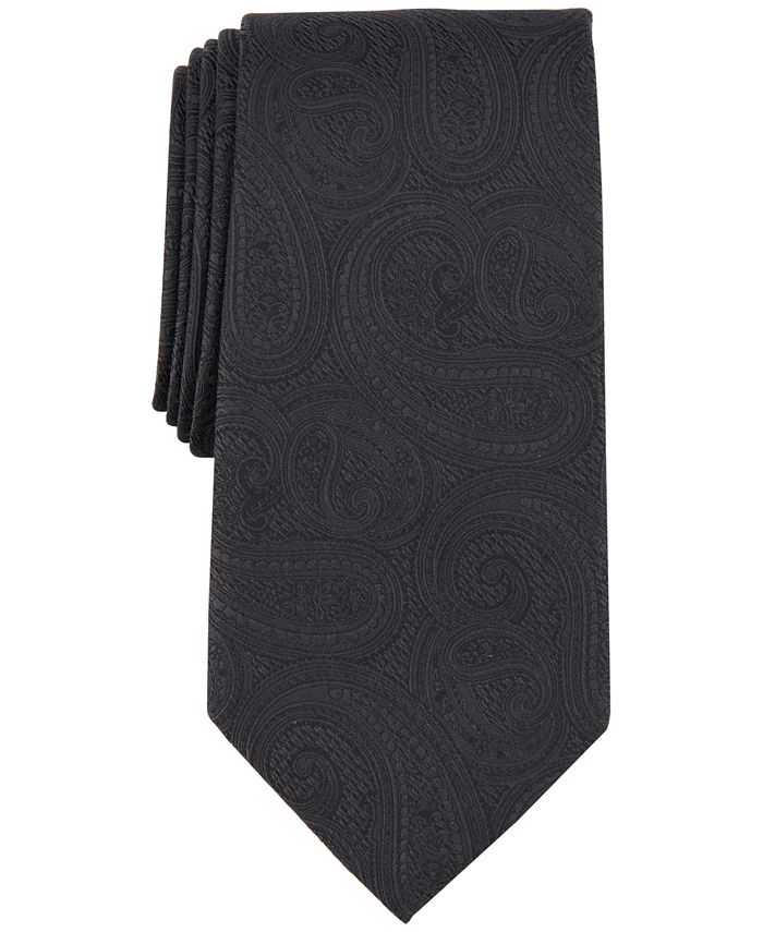 Michael Kors Mens Paisley Tie Purple Size Regular